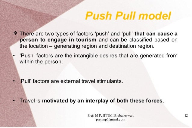 Push pull attraction examples